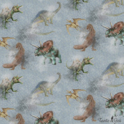 Bio Jersey Lillestoff - Modern Dino